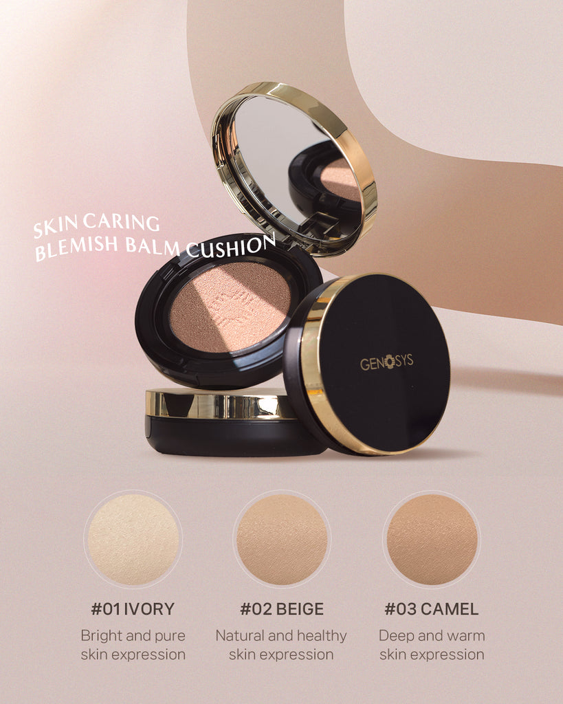 Genosys Skin Caring Blemish Balm Cushion Shade Beige SPF 50