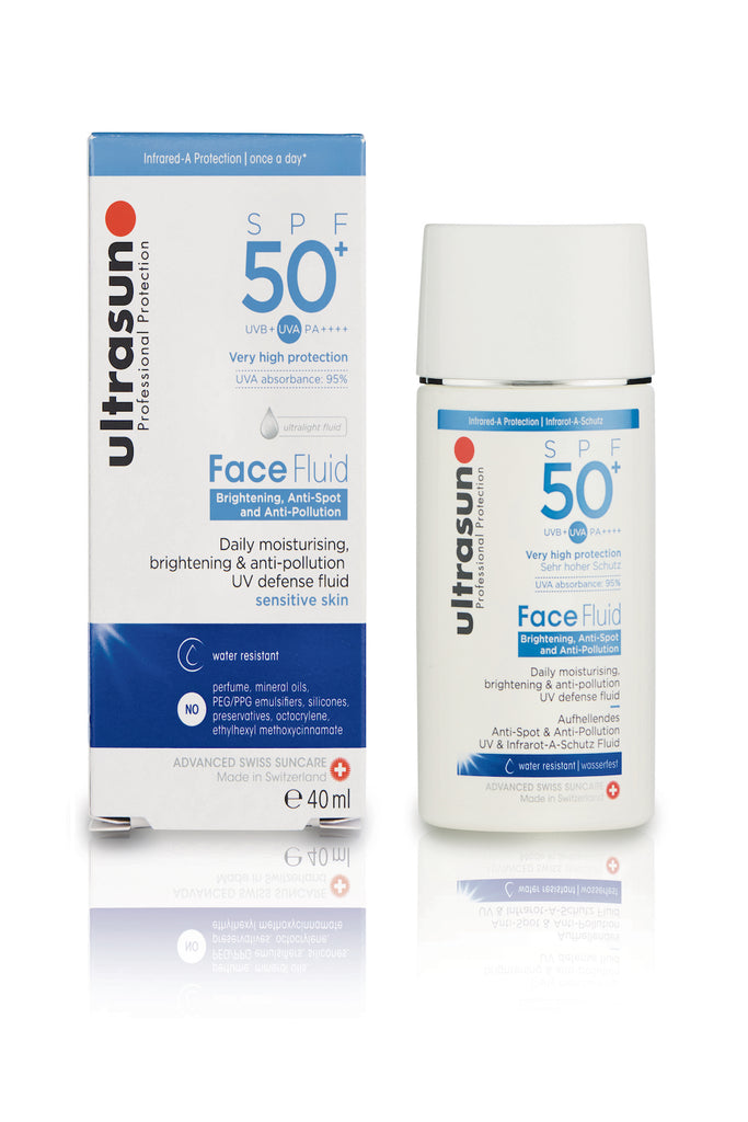 Ultrasun Face Fluid SPF50+ Brightening & Anti-Pollution 40ml